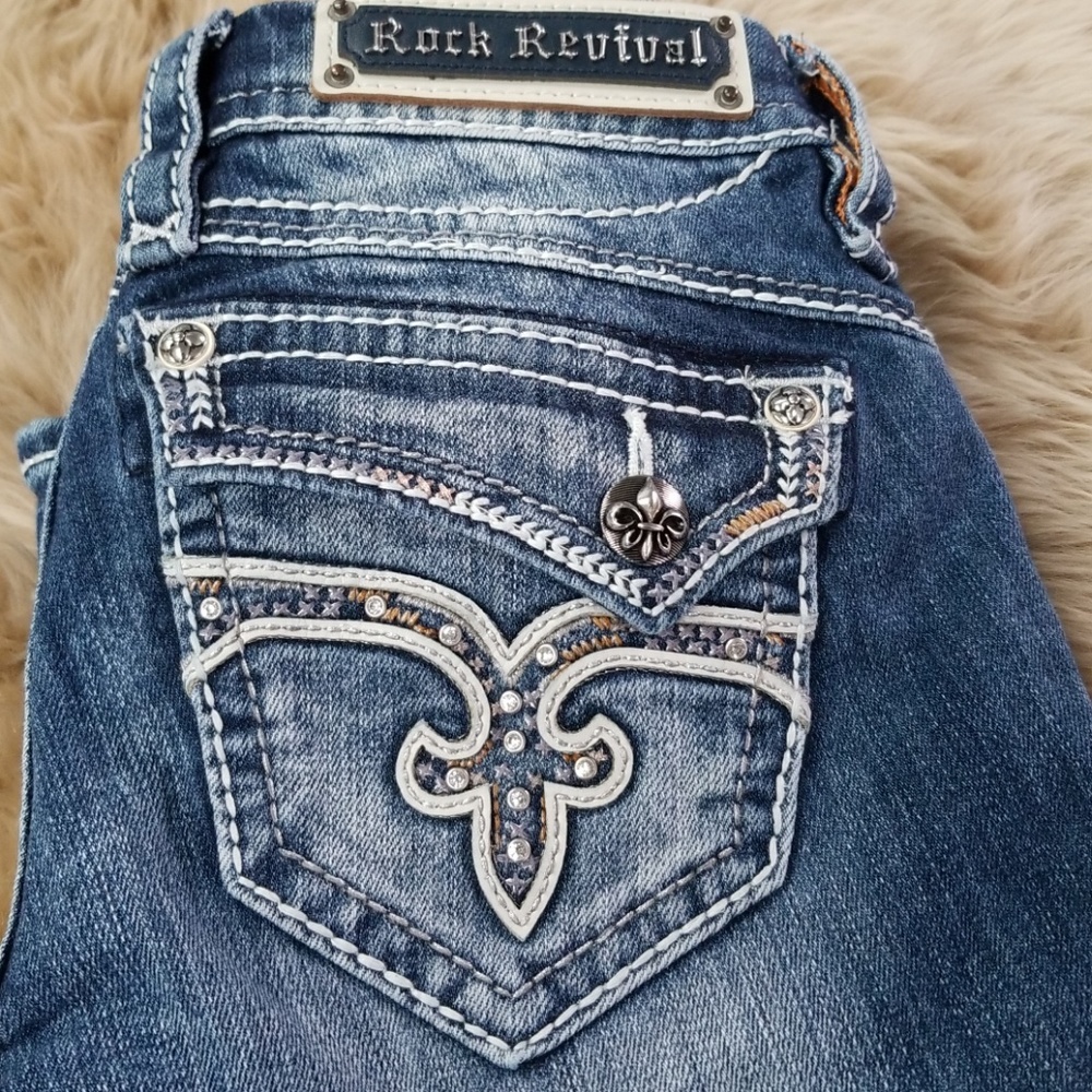 SOLD...Rock Revival  jeans